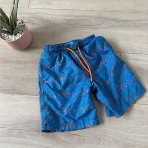 Boys beach swim shorts size medium